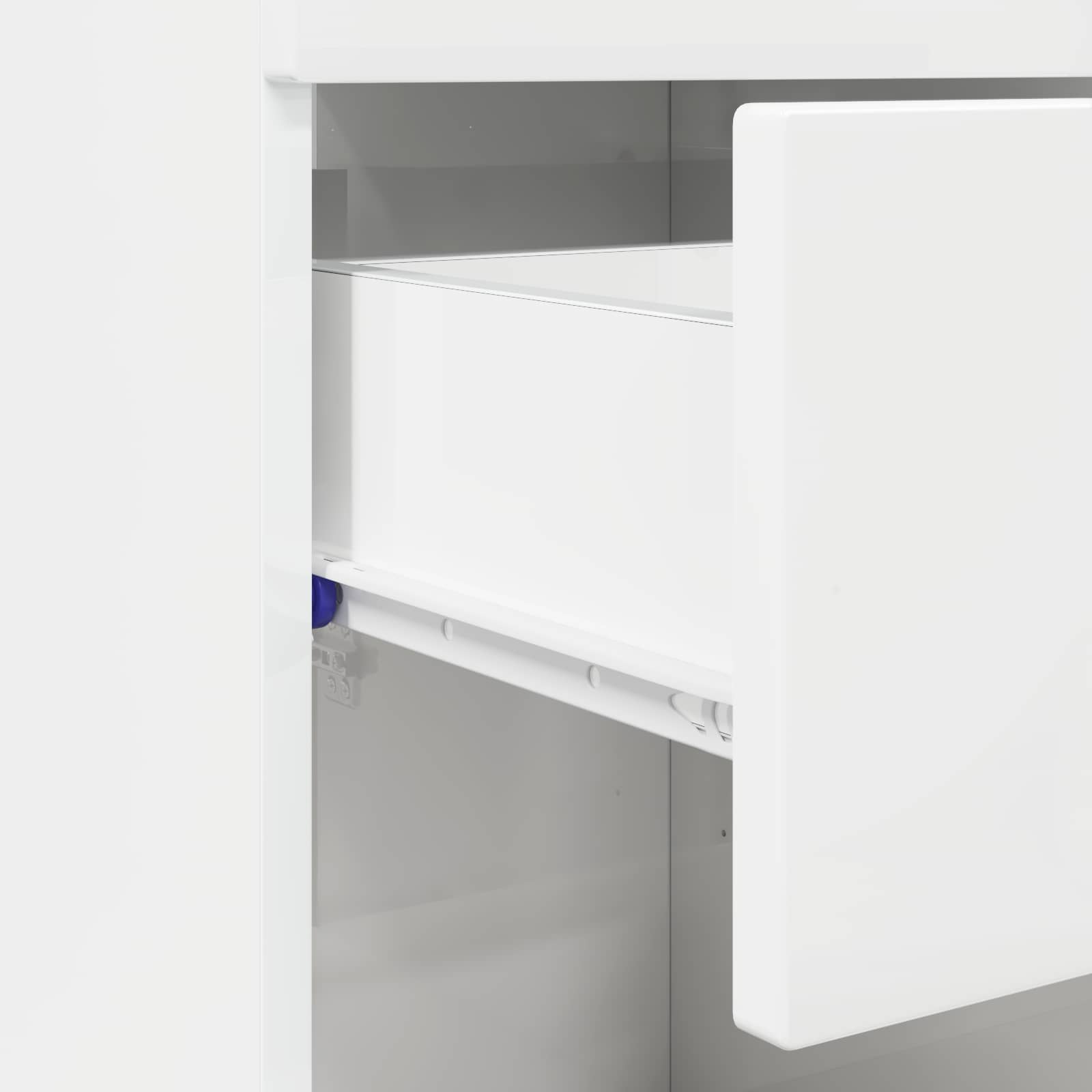 Badezimmermöbel-Set TULUM 2 pcs Weiß 60 x 34 x 63 cm