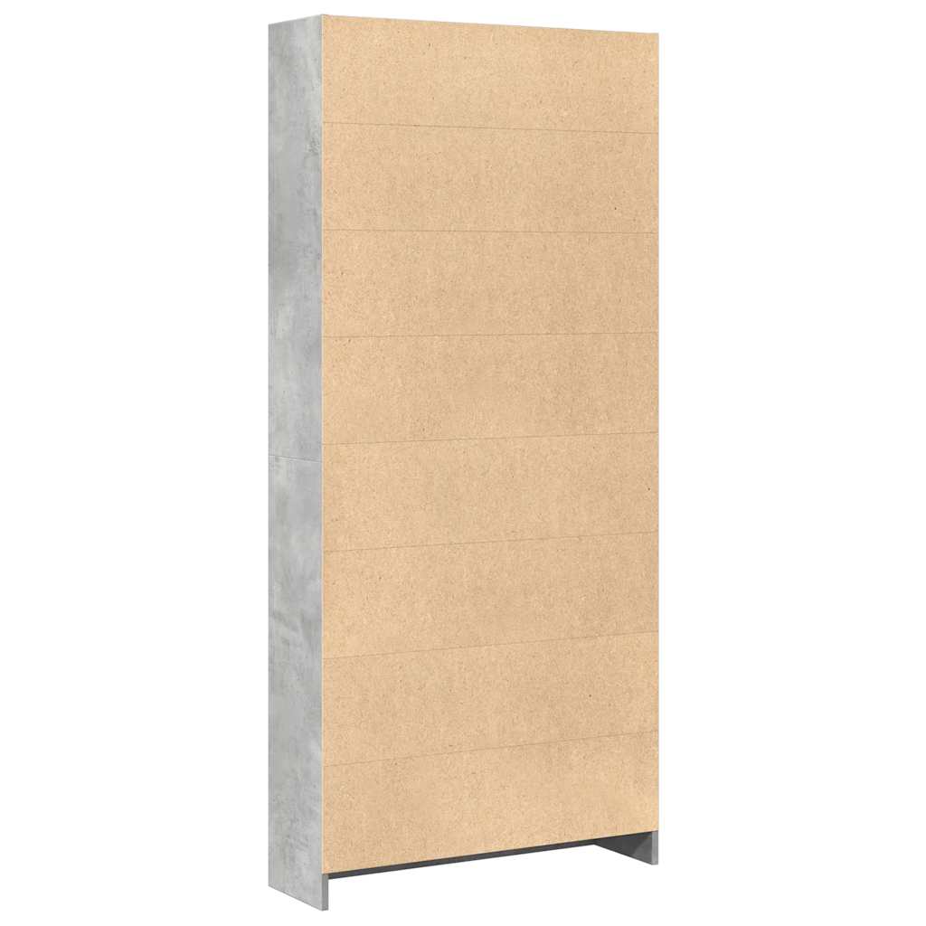 Bücherregal Weiß 40x24x75 cm Holzwerkstoff