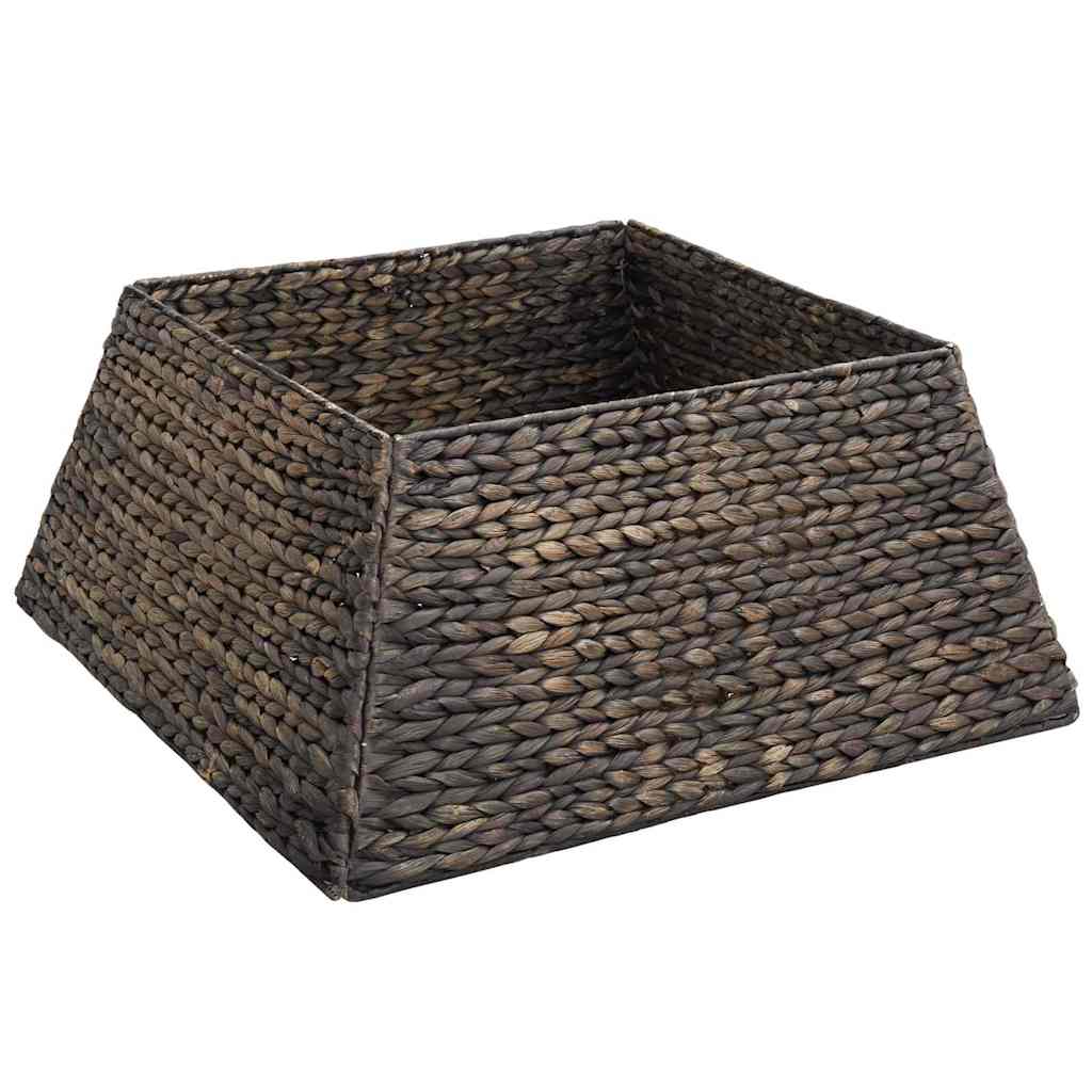 Weihnachtsbaumkragen Braun 70 x 70 x 28 cm Wasserhyazinthe