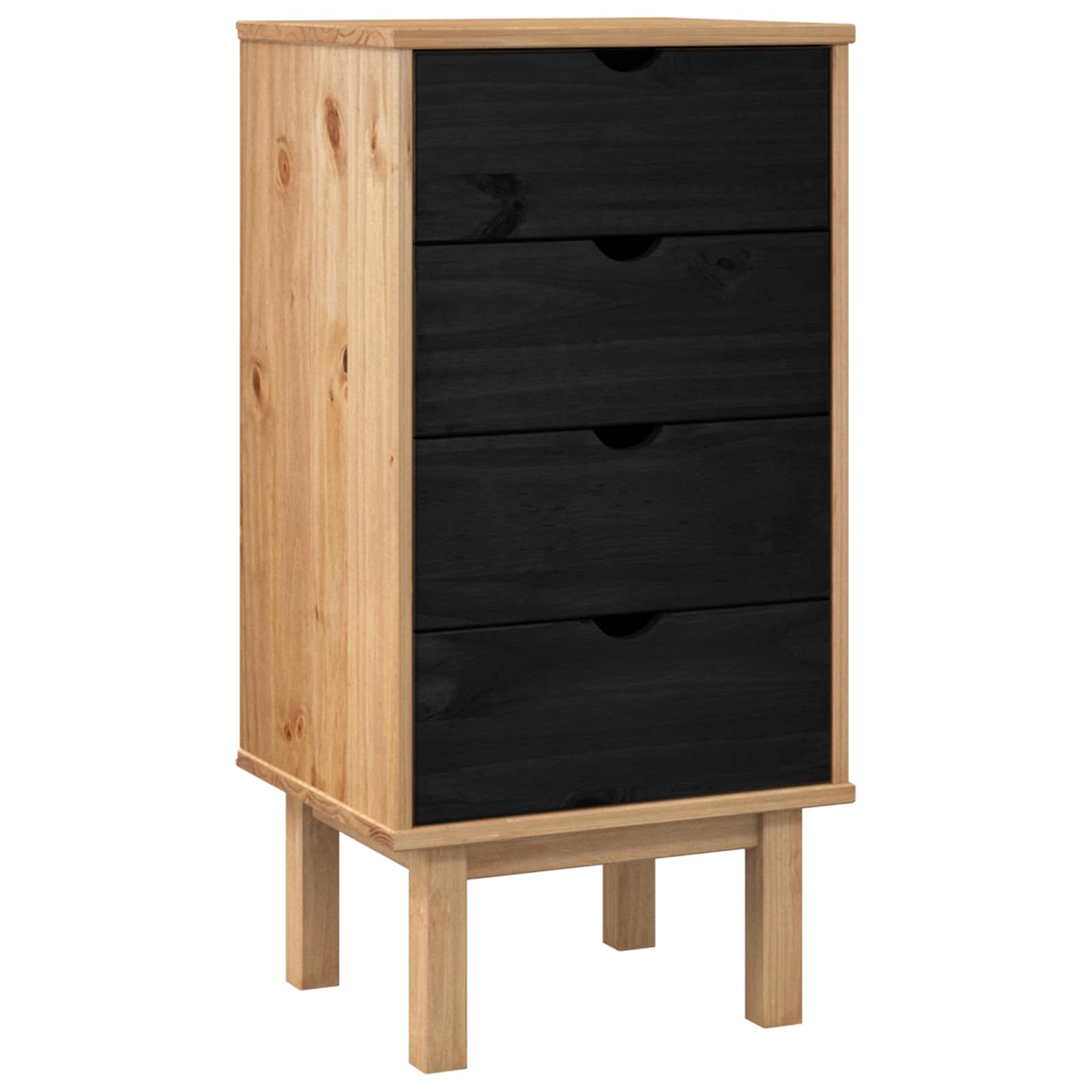 Schubladenschrank OTTA 45x39x90 cm Massivholz