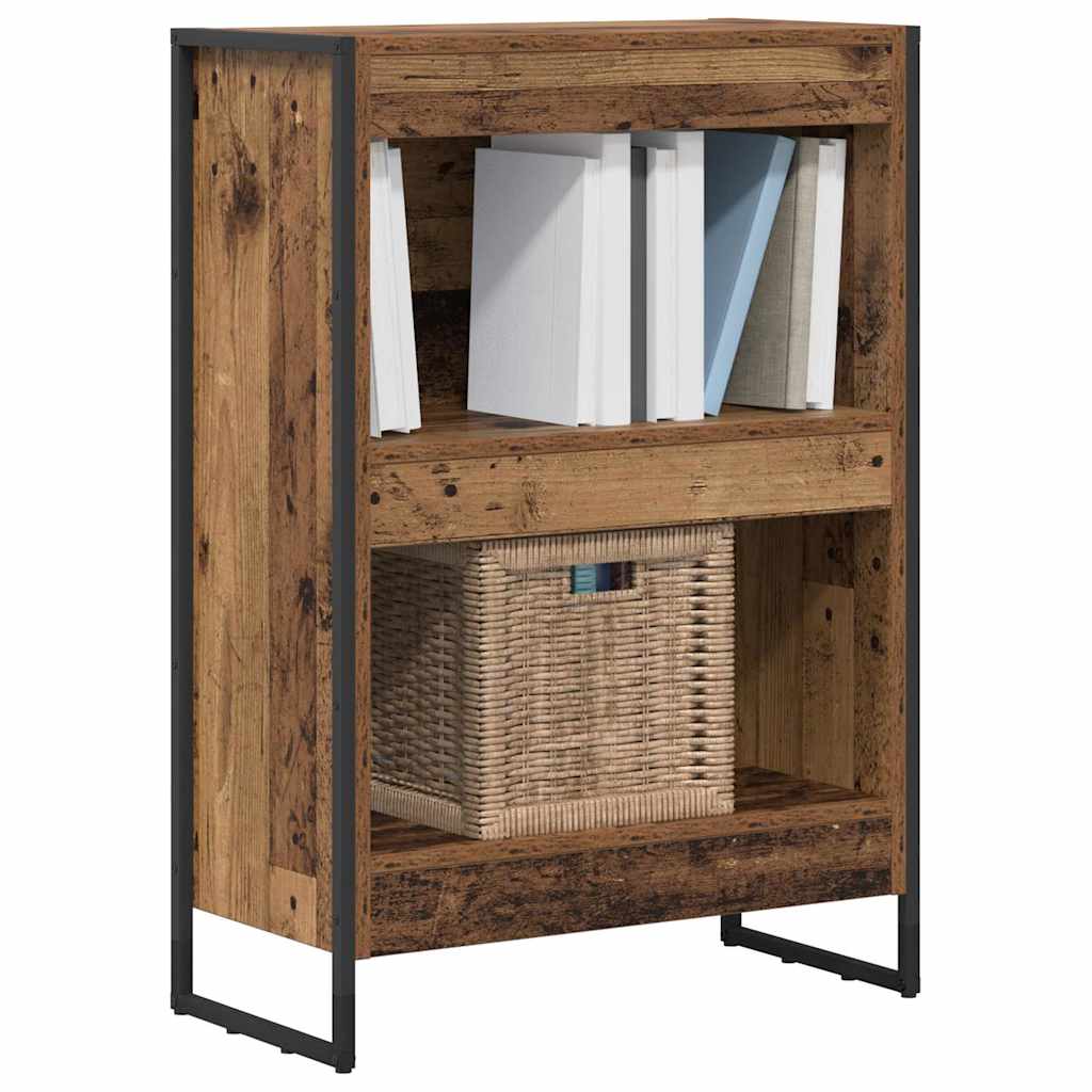 Bücherregal 2 pcs Schwarz Eichen-Optik 60 x 30 x 189,5 cm