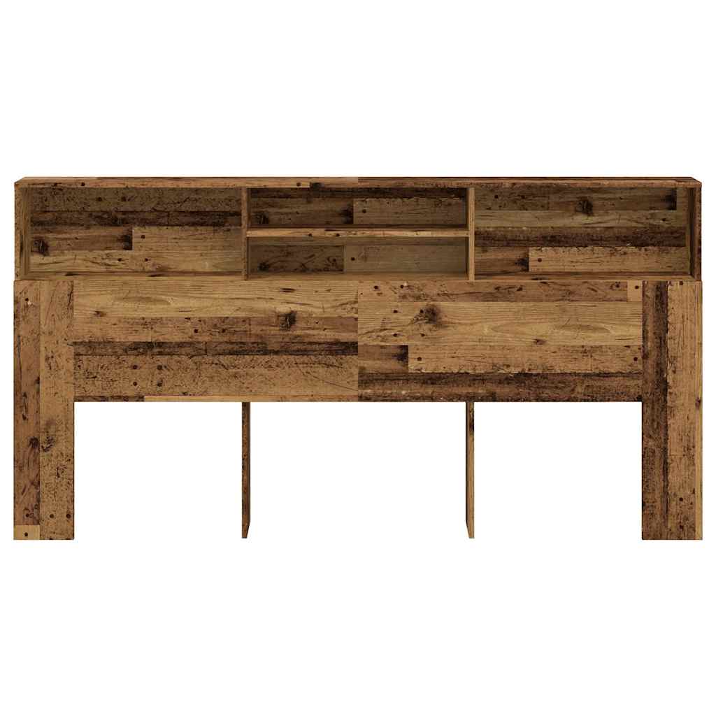 Bett-Kopfteil mit Ablagen Weiß 100x19x103,5 cm
