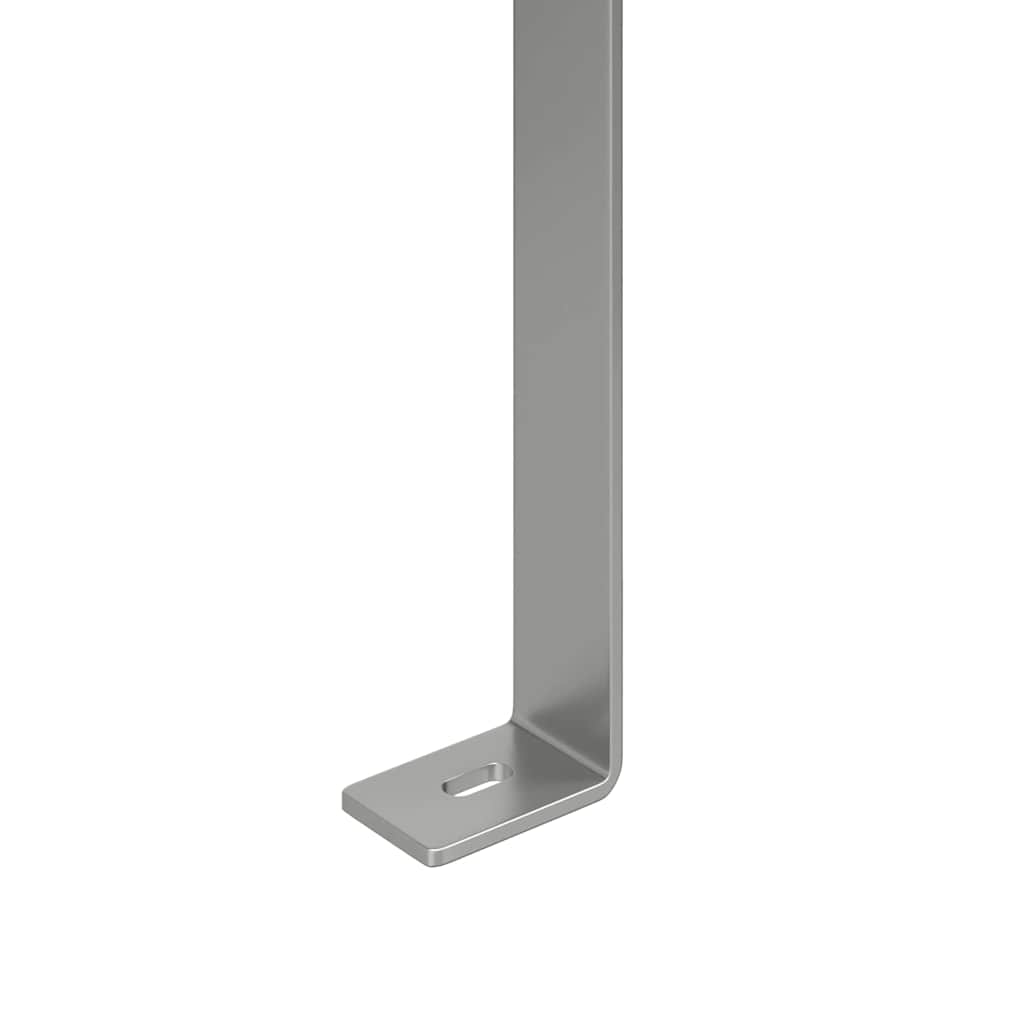 Kaminhaube Silber 40 x 40 x 37,5 cm Edelstahl