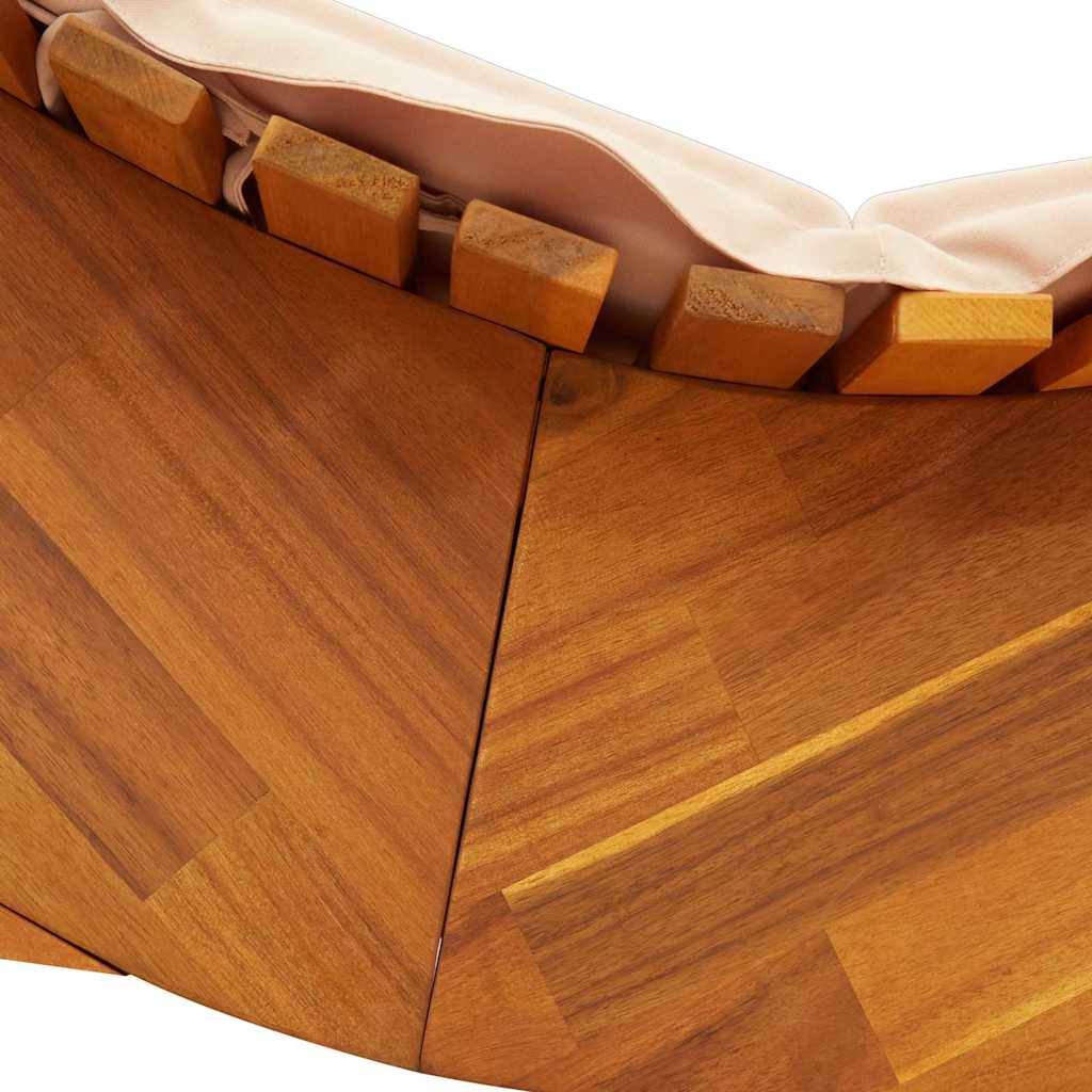 Schaukelstühle Sonnenliegen 2 Stk. Akazienholz