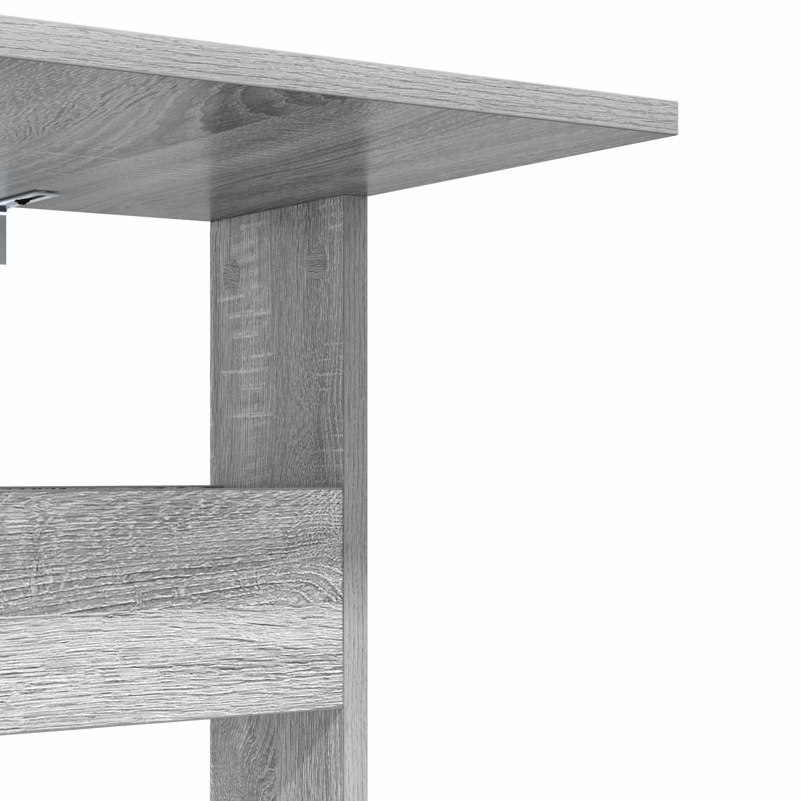 Beistelltisch Weiß 40 x 35 x 60,5 cm Holzwerkstoff