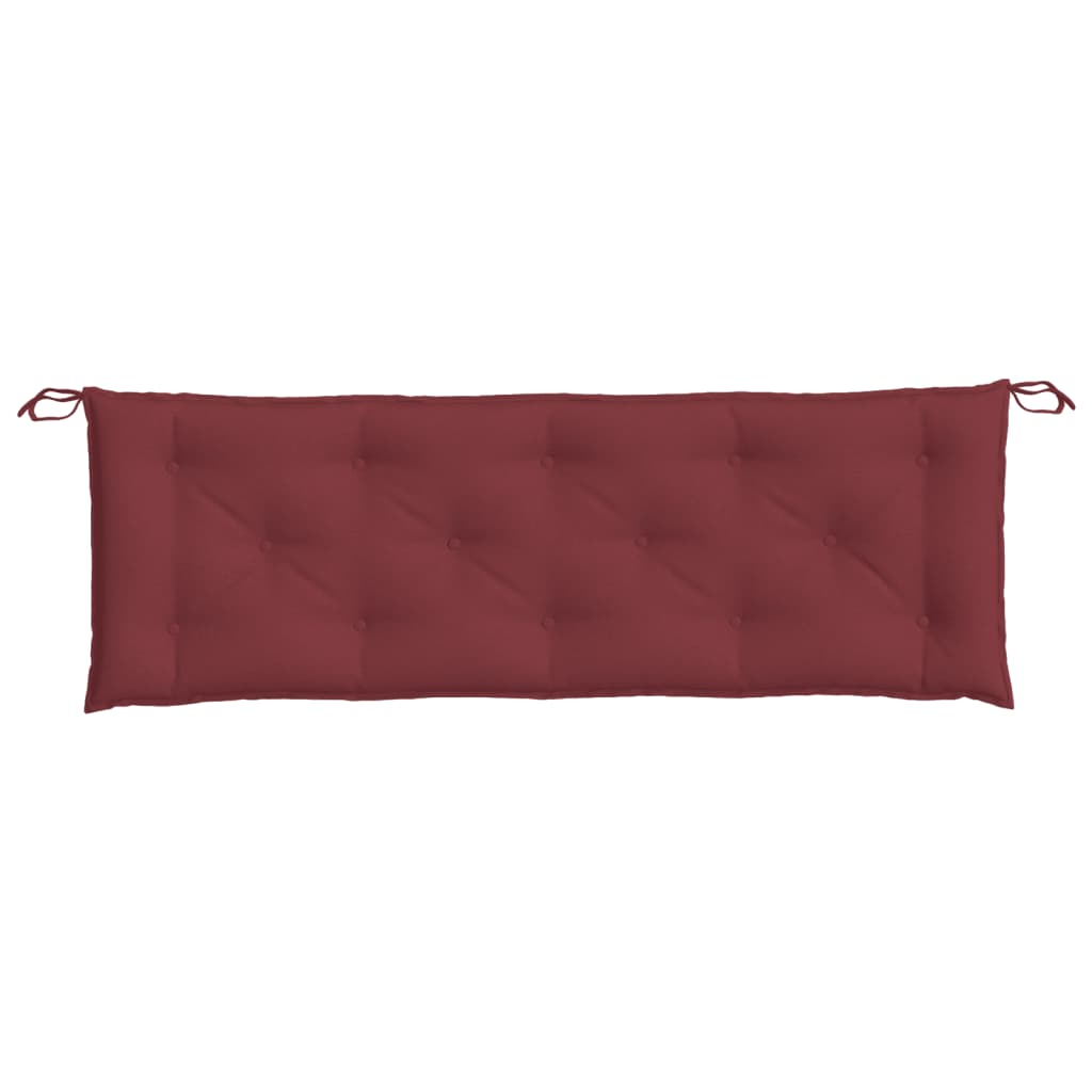 Gartenbank-Auflage Melange Anthrazit 100x50x7 cm Stoff