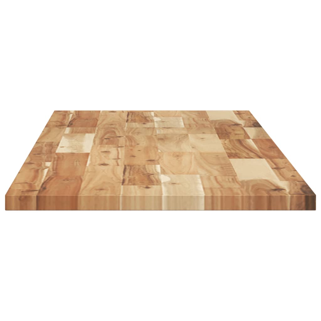 Tischplatte 40x20x2 cm Rechteckig Massivholz Akazie