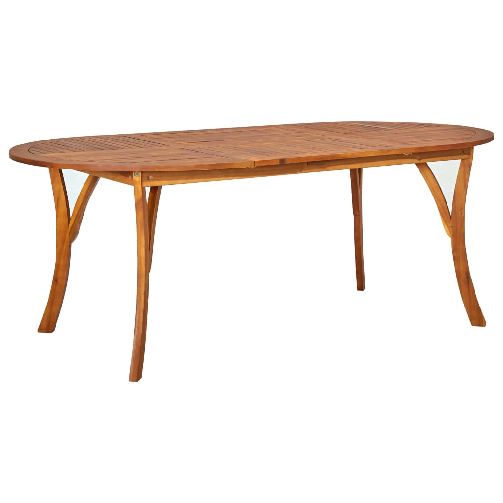Gartentisch 120x120x75 cm Akazie Massivholz