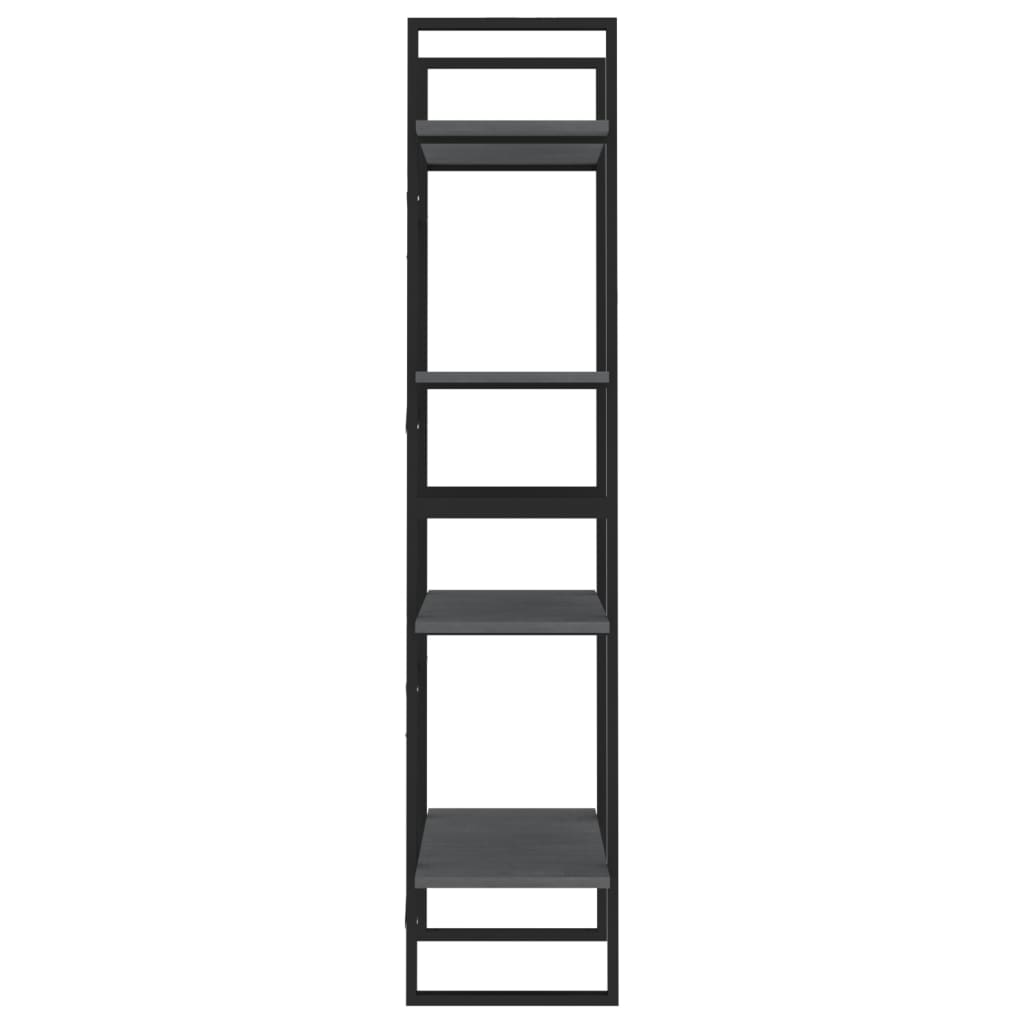 Bücherregal 2 Fächer Weiß 60x30x70 cm Holzwerkstoff
