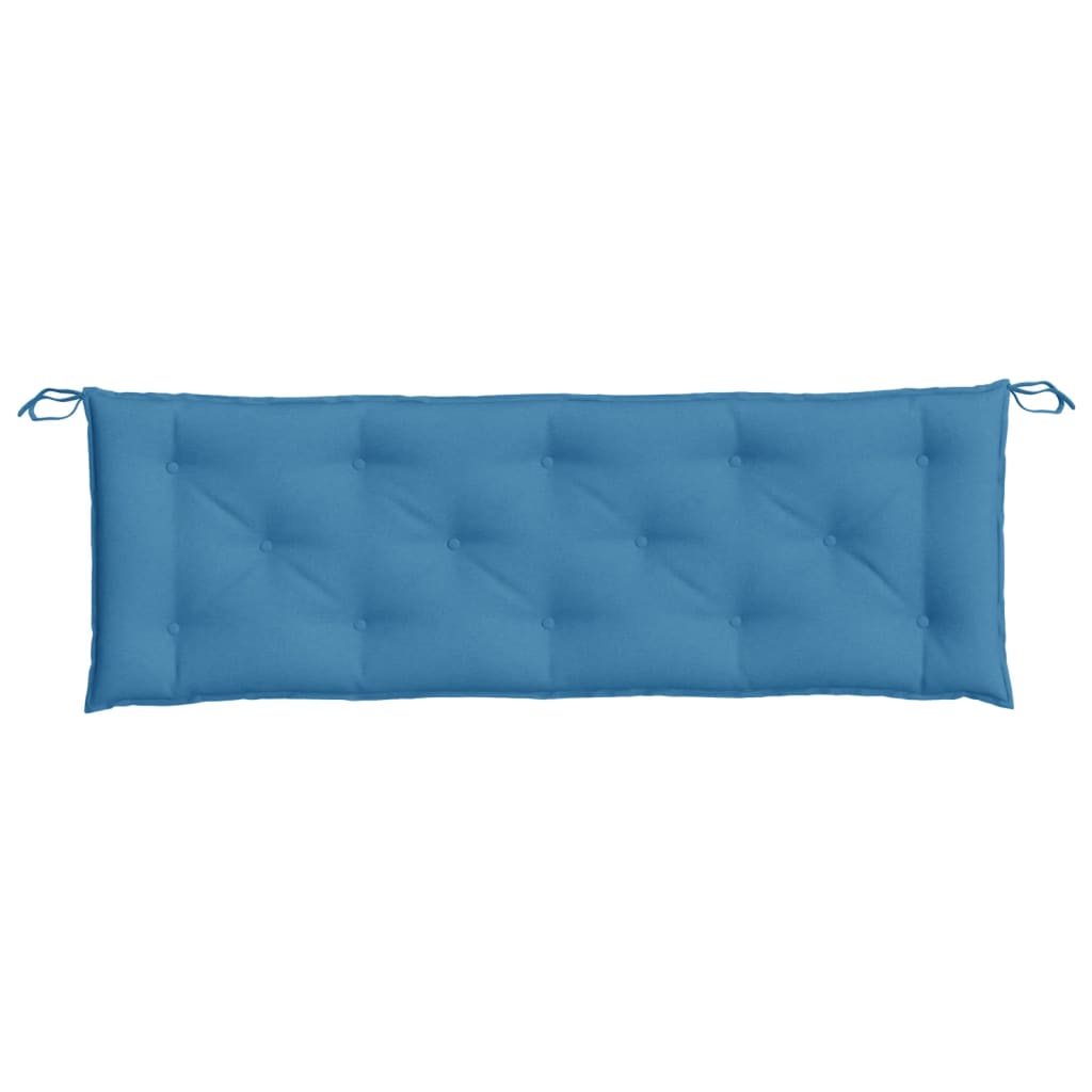 Gartenbank-Auflage Melange Anthrazit 100x50x7 cm Stoff