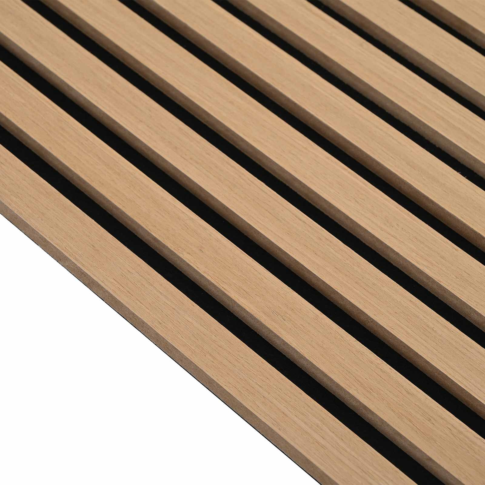 Wandpaneele 2 pcs Natur 60,5 x 60 cm