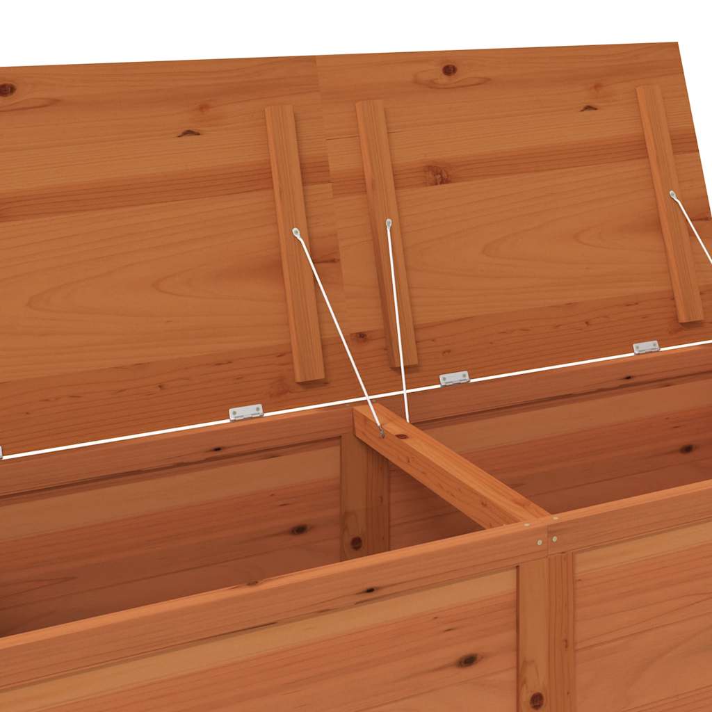 Outdoor-Kissenbox 50x50x56 cm Massivholz Tanne