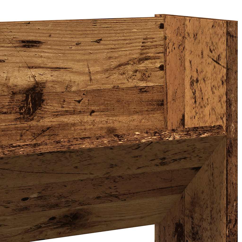 Wand-Schuhschränke 4 Stk. Weiß 60x18x60 cm Holzwerkstoff