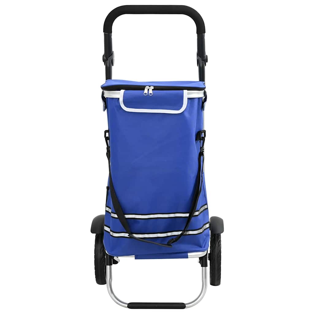 Einkaufswagen Schwarz 36,5 x 46,5 x 100,5 cm Oxford-stoff