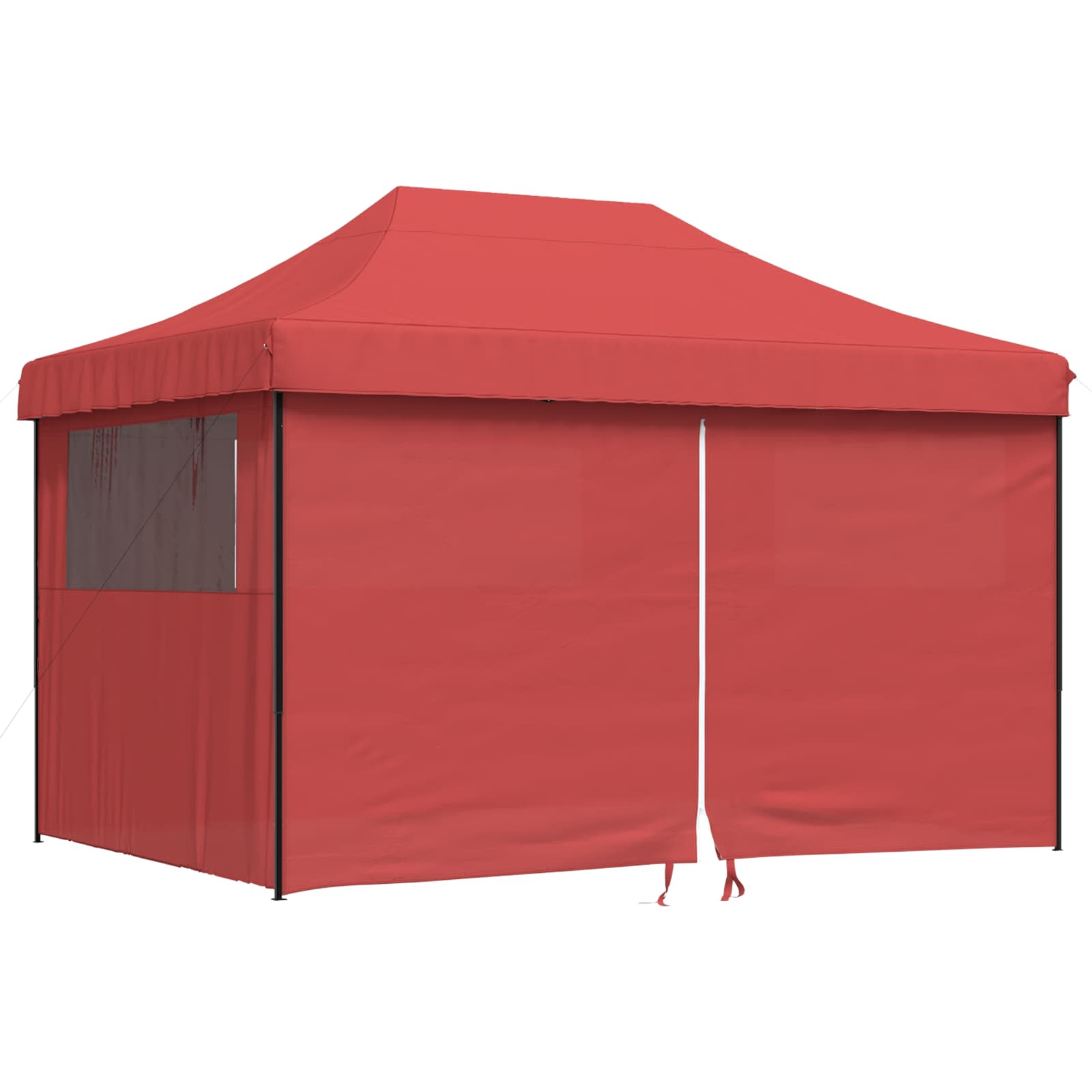 Partyzelt Faltbar Pop-Up Beige 410x279x315 cm