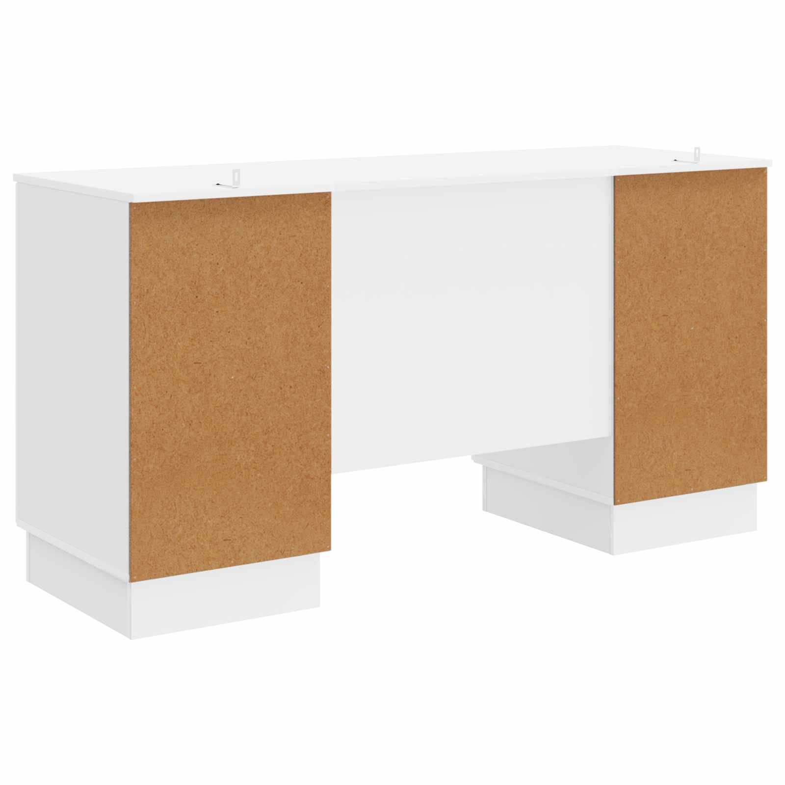 Schreibtisch mit Regal Schwarz 142,5 x 50 x 75 cm Holzwerkstoff