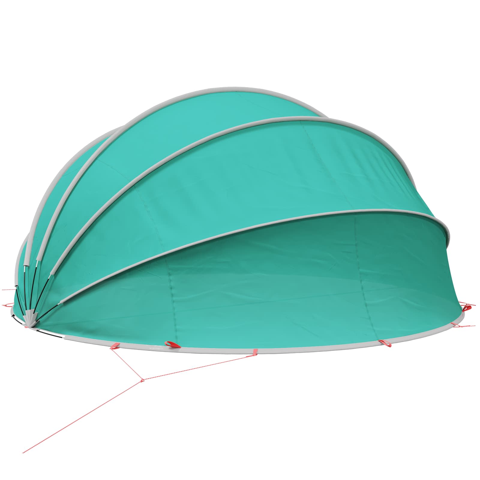 Pool-Dome 336 x 322 x 160 cm 185T Polyester mit PU-Beschichtung