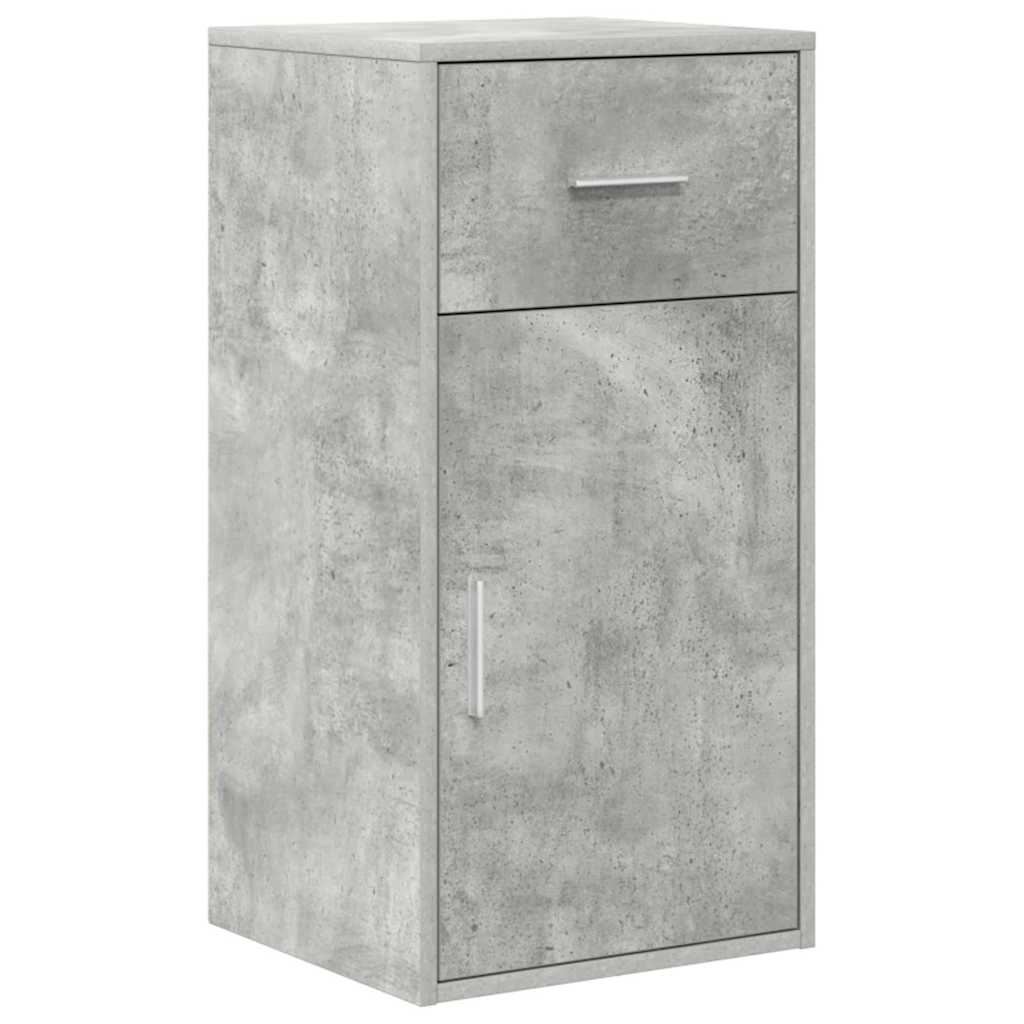 Eck-Schreibtisch Schwarz Eichen-Optik 102 x 88 x 75 cm