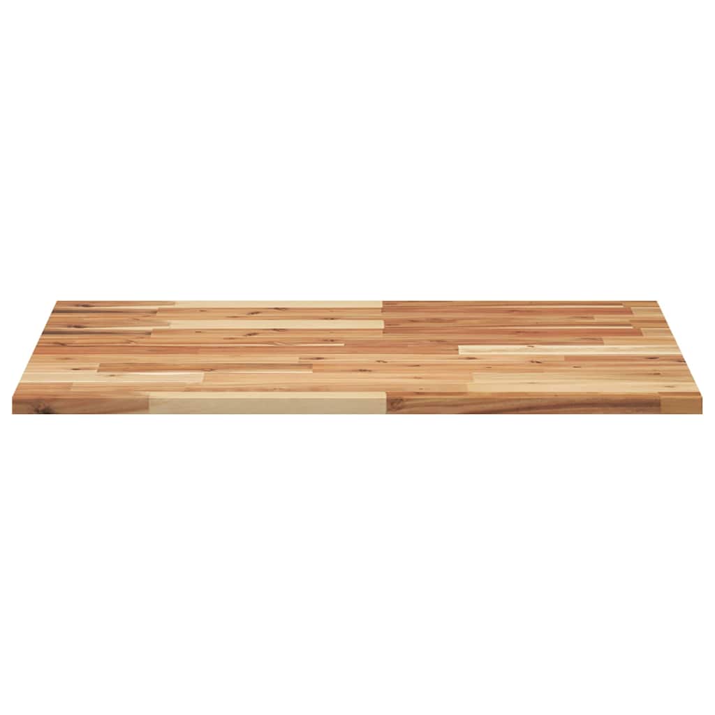 Schreibtischplatte Unbehandelt 60x50x2 cm Massivholz Akazie