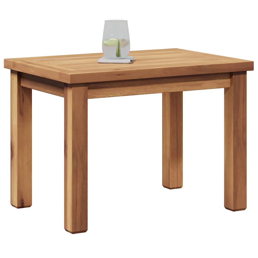 Couchtisch Braun 45 x 45 x 36 cm Massivholz Teak