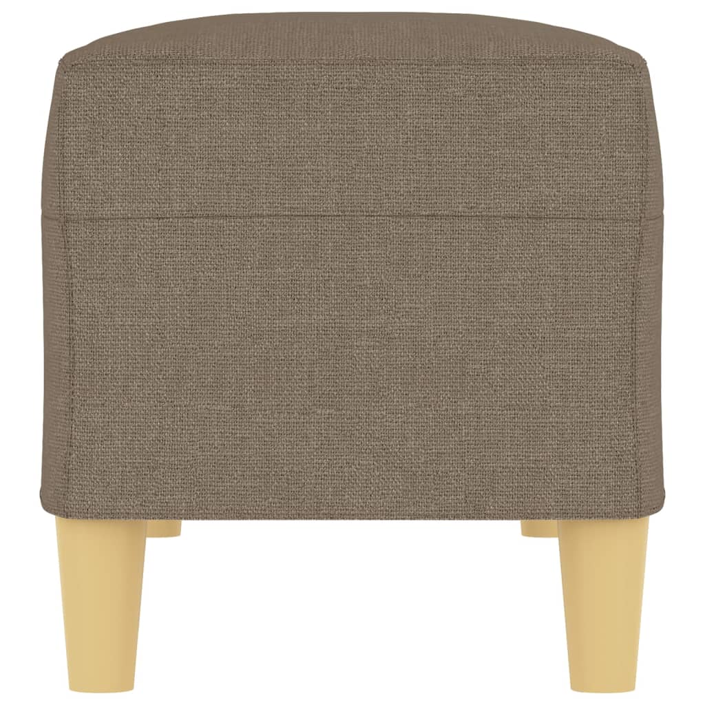 Sitzbank Hellgrau 70x35x41 cm Stoff