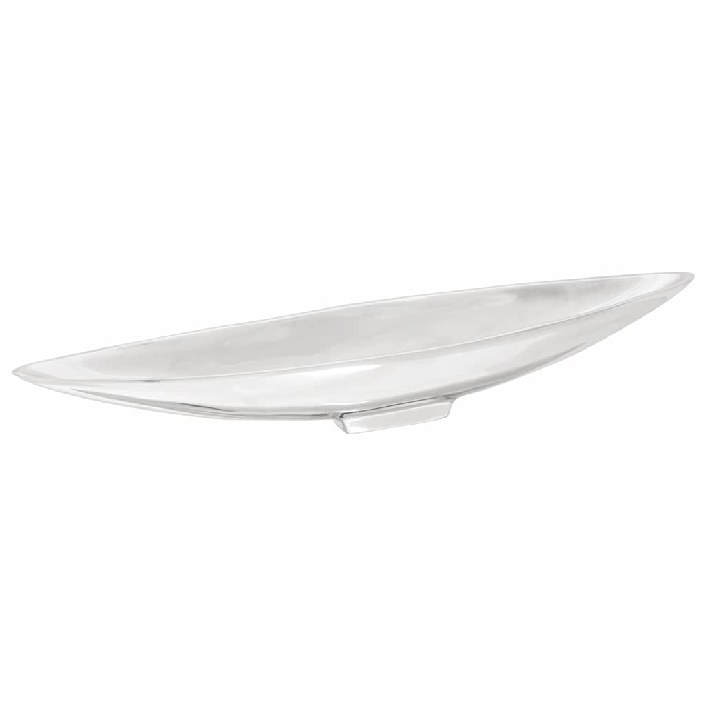 Obstkorb Silber 60 x 15 x 8 cm Aluminium