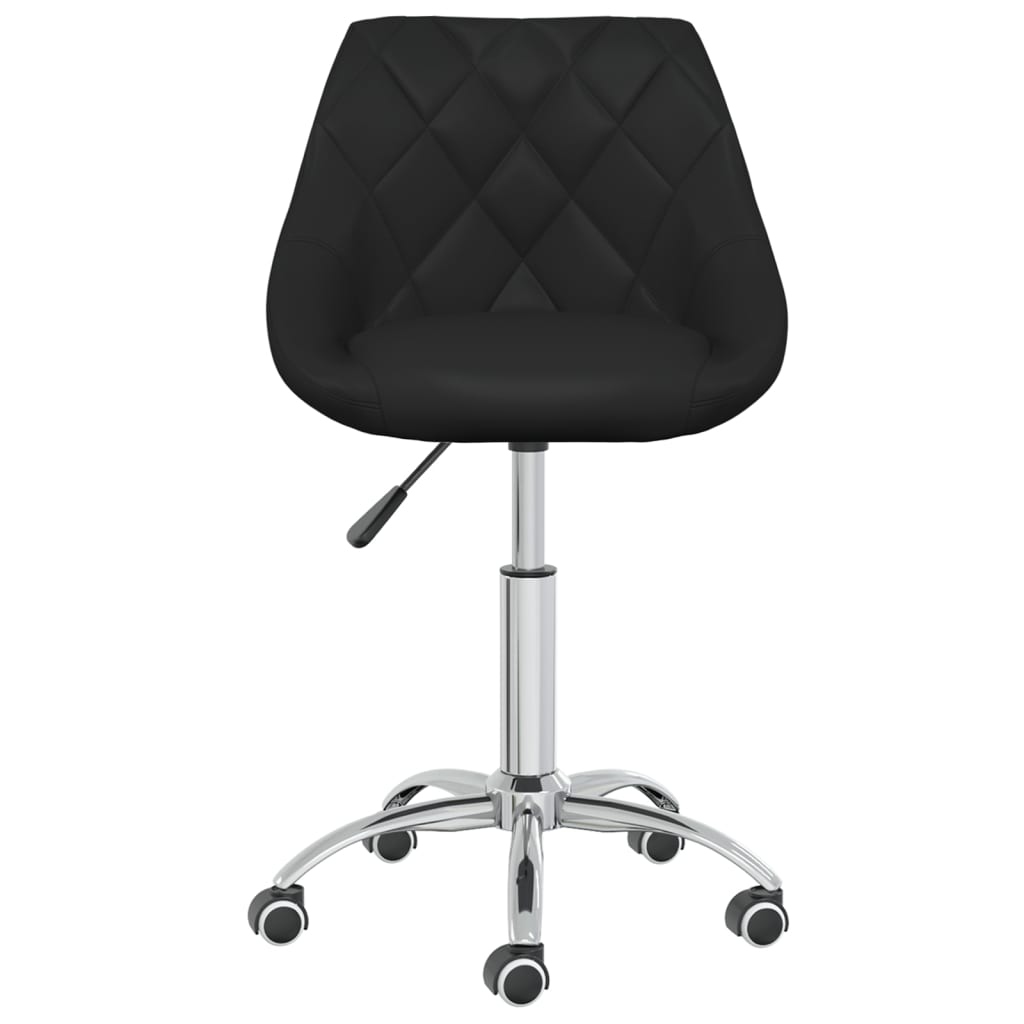 Bürostuhl Drehbar Weiß Kunstleder