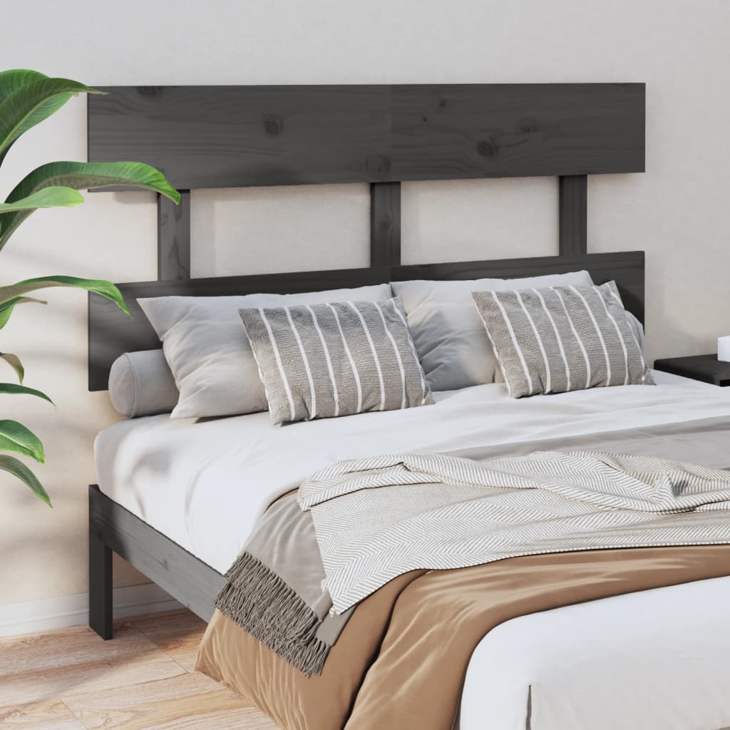 Bett-Kopfteil 78,5x3x81 cm Massivholz Kiefer