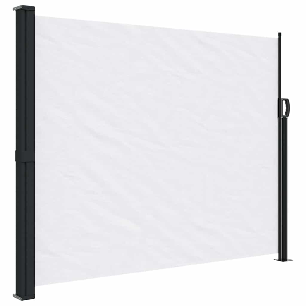 Seitenmarkise Ausziehbar Schwarz 100x300 cm