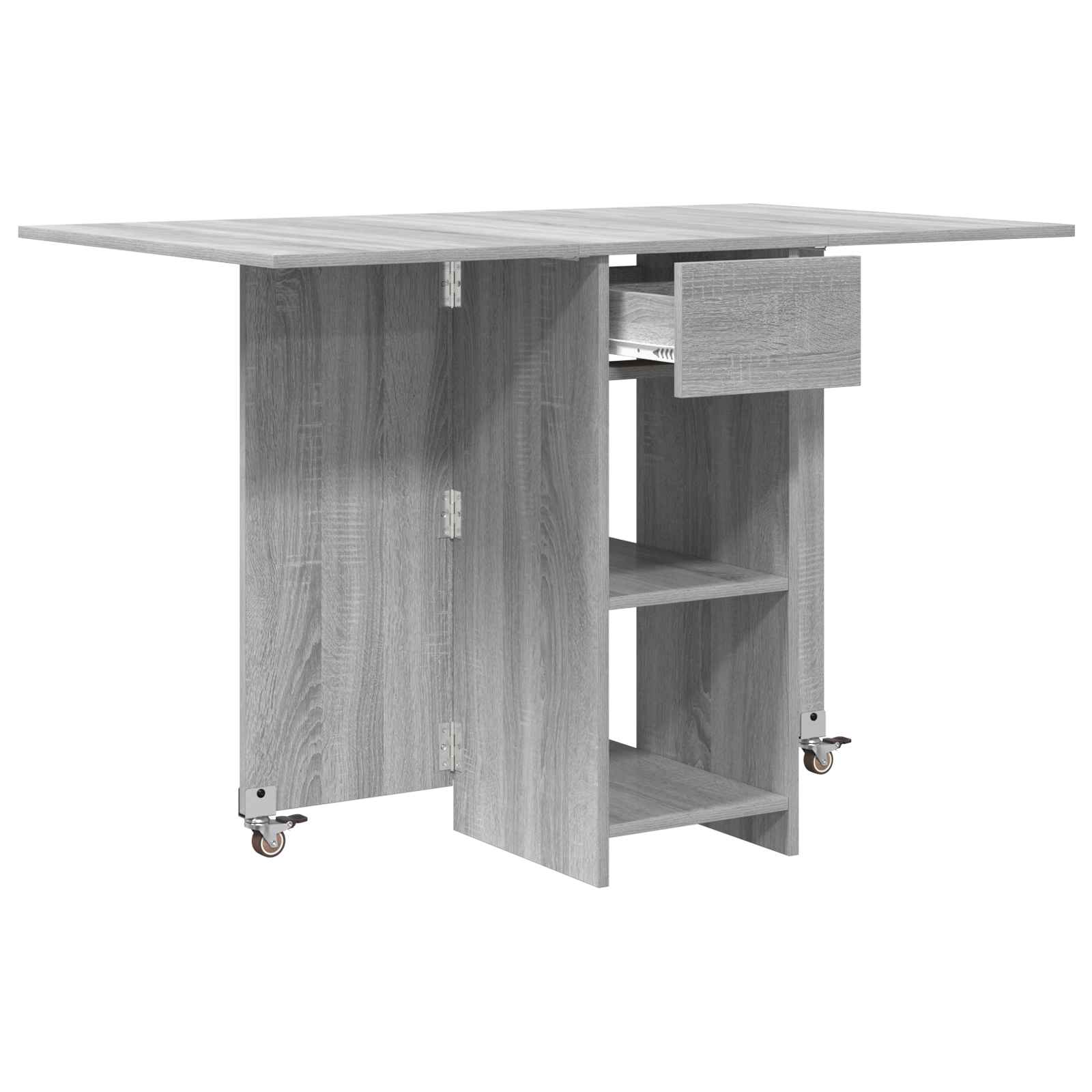Esstisch 115 x 70 x 75 cm Holzwerkstoff Weiß Rechtwinklig