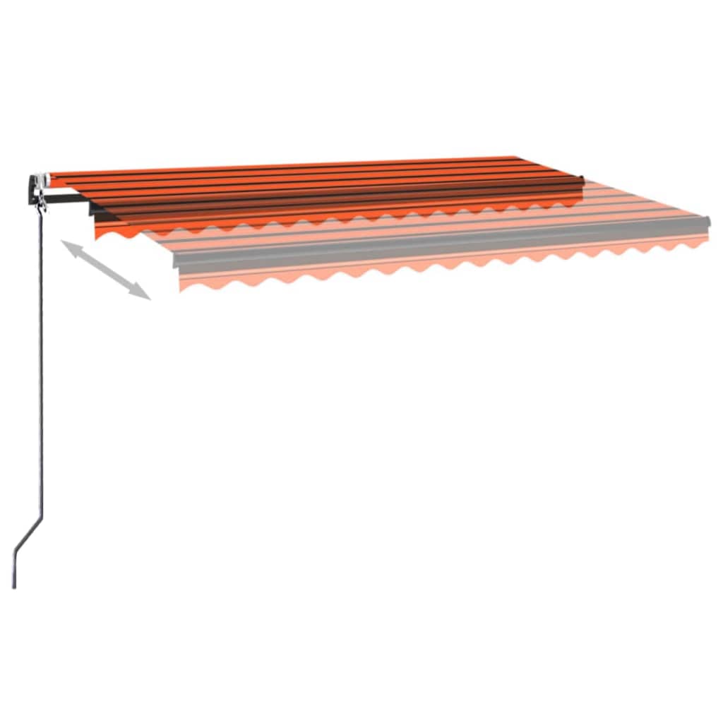 Markise Automatisch Einziehbar 350x250 cm Creme