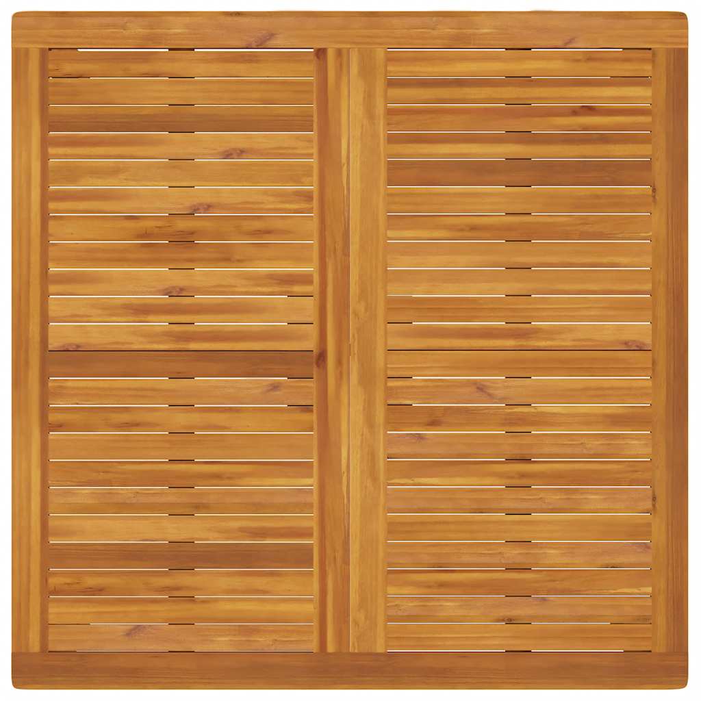 Garten-Esstisch 110x55x75 cm Massivholz Akazie
