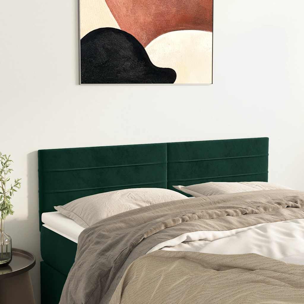 Kopfteil Hellgrau 80x5x118/128 cm Samt