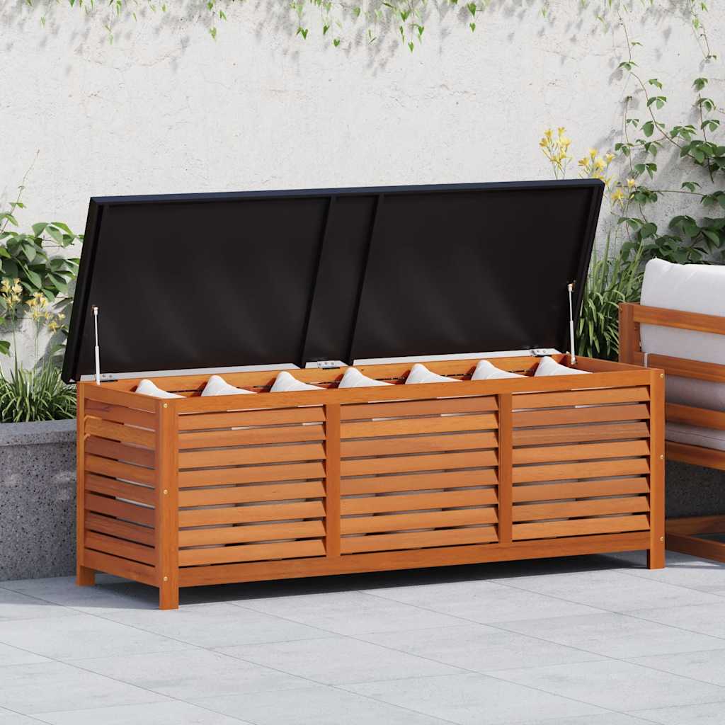 Gartenbox 60x50x55 cm Massivholz Eukalyptus