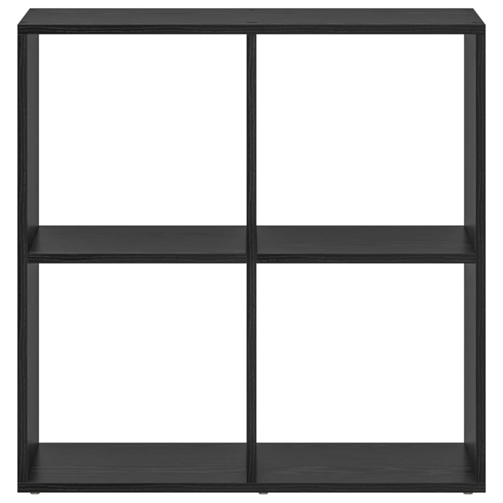 Bücherregal Weiß 137,5x29x137,5 cm Holzwerkstoff