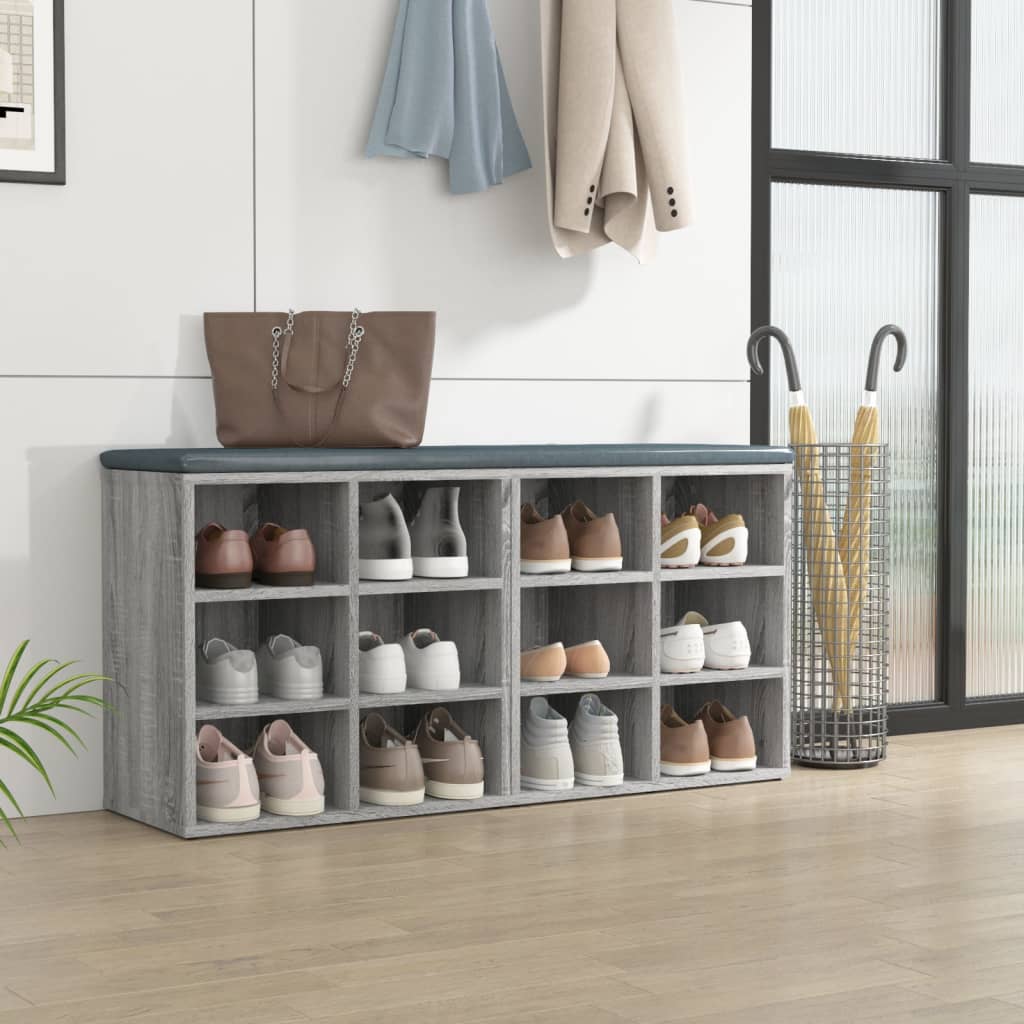 Schuhregale 2 Stk. Weiß 52,5x30x50 cm