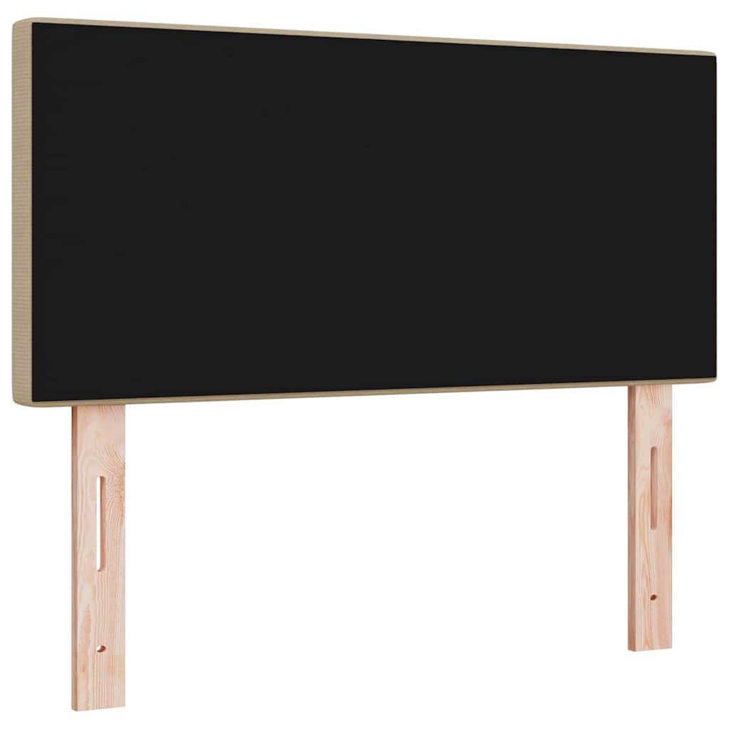 Kopfteil Hellgrau 80 cm Cordstoff
