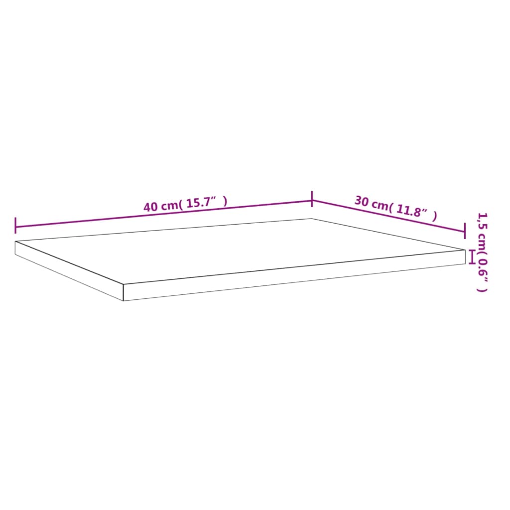 Bücherregal-Bretter 4 Stk. Weiß 40x10x1,5 cm Holzwerkstoff