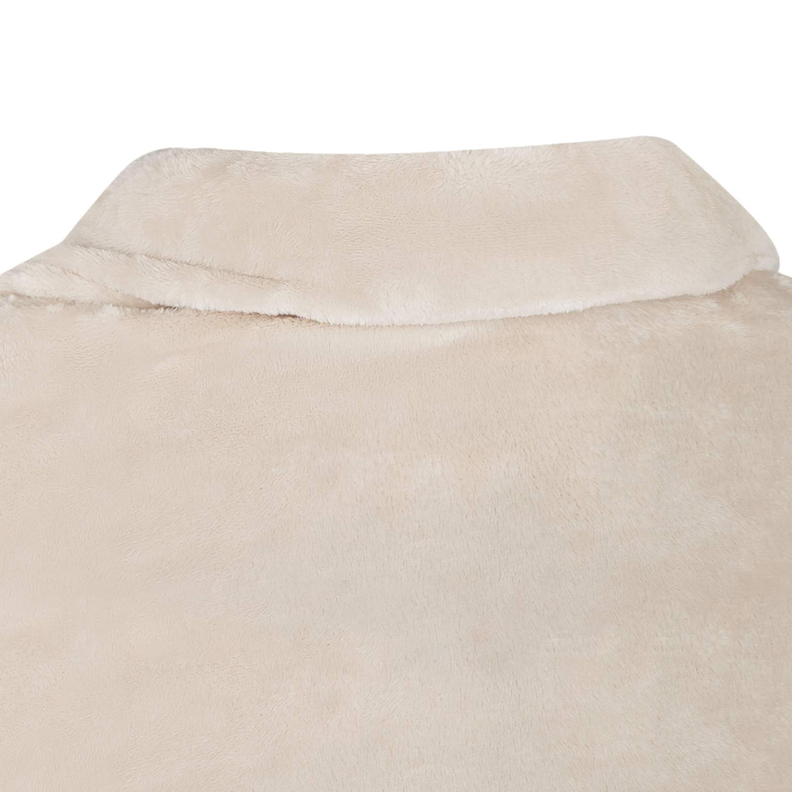 Decken-Hoodie Beige F Flanell