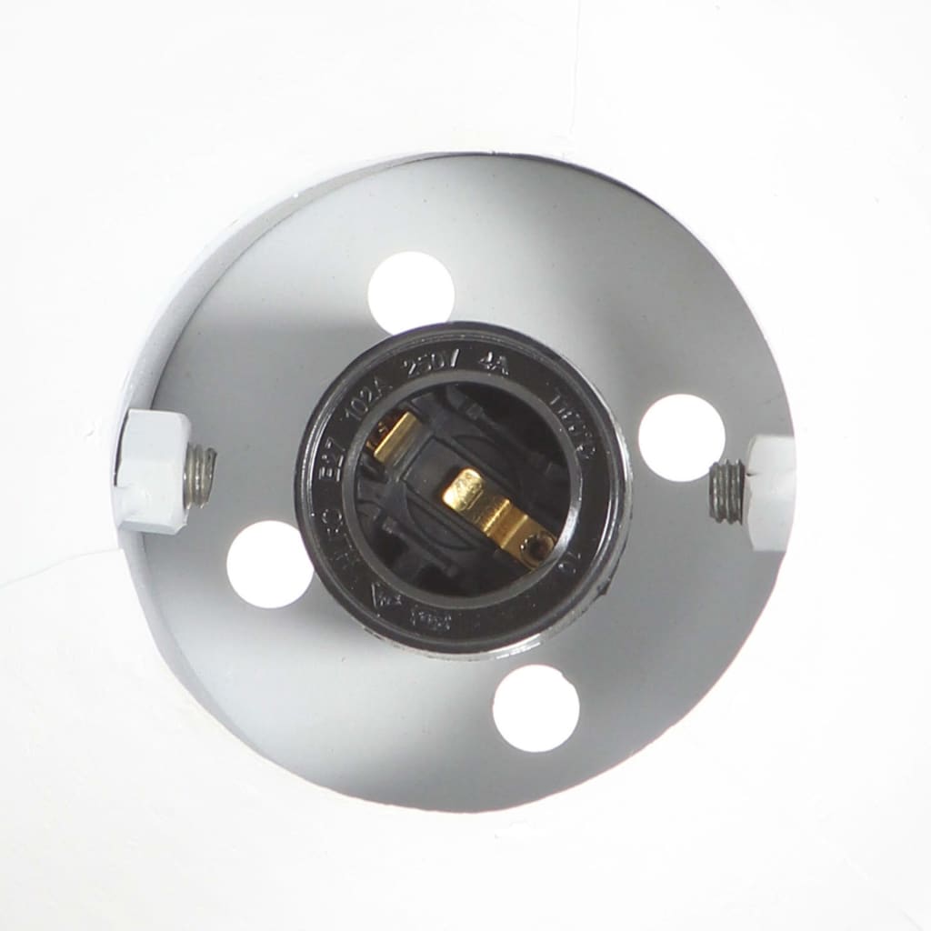 Wandlampe Industriestil Silbern 45x25 cm E27