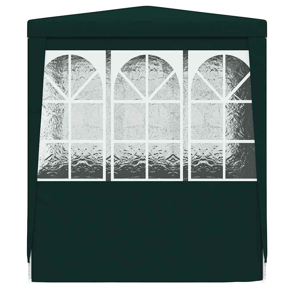 Party-Zelt Rot 200 x 200 x 240 cm PE und Stahl