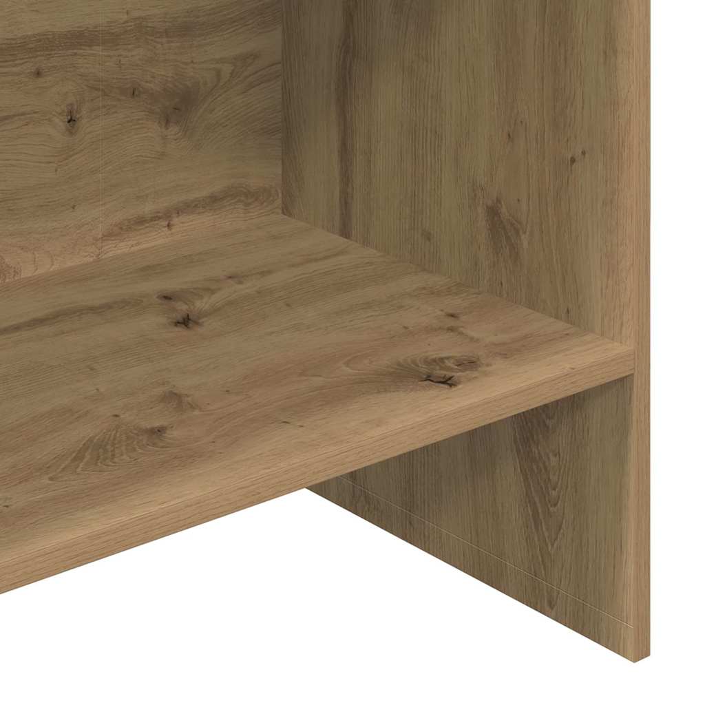 Bücherregal Weiß 60x35x180 cm Holzwerkstoff