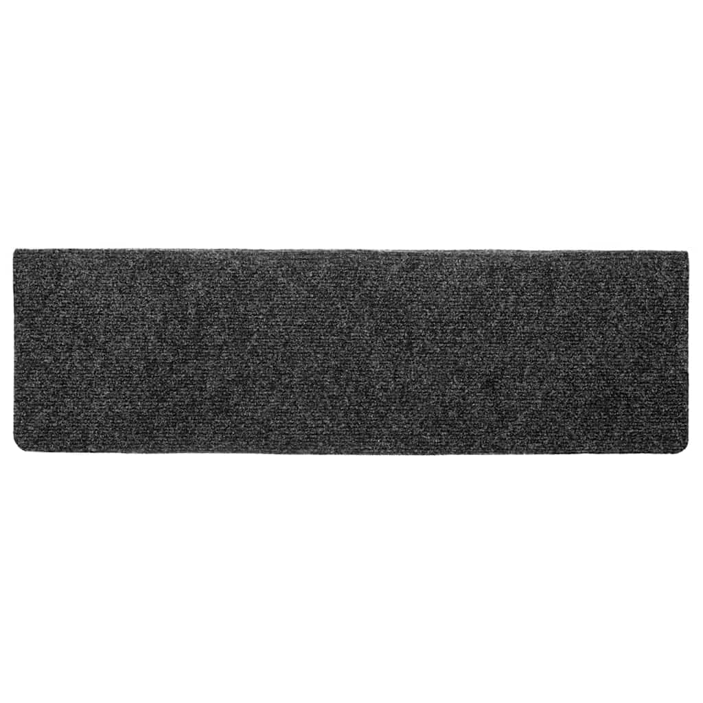 Stufenmatten Selbstklebend 15 Stk. 65x21x4 cm Hellbraun Rechteckiger Rand