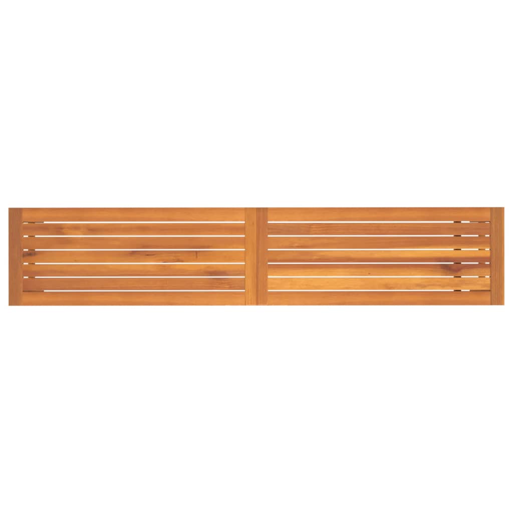 Gartenbank 110x35x45 cm Massivholz Akazie
