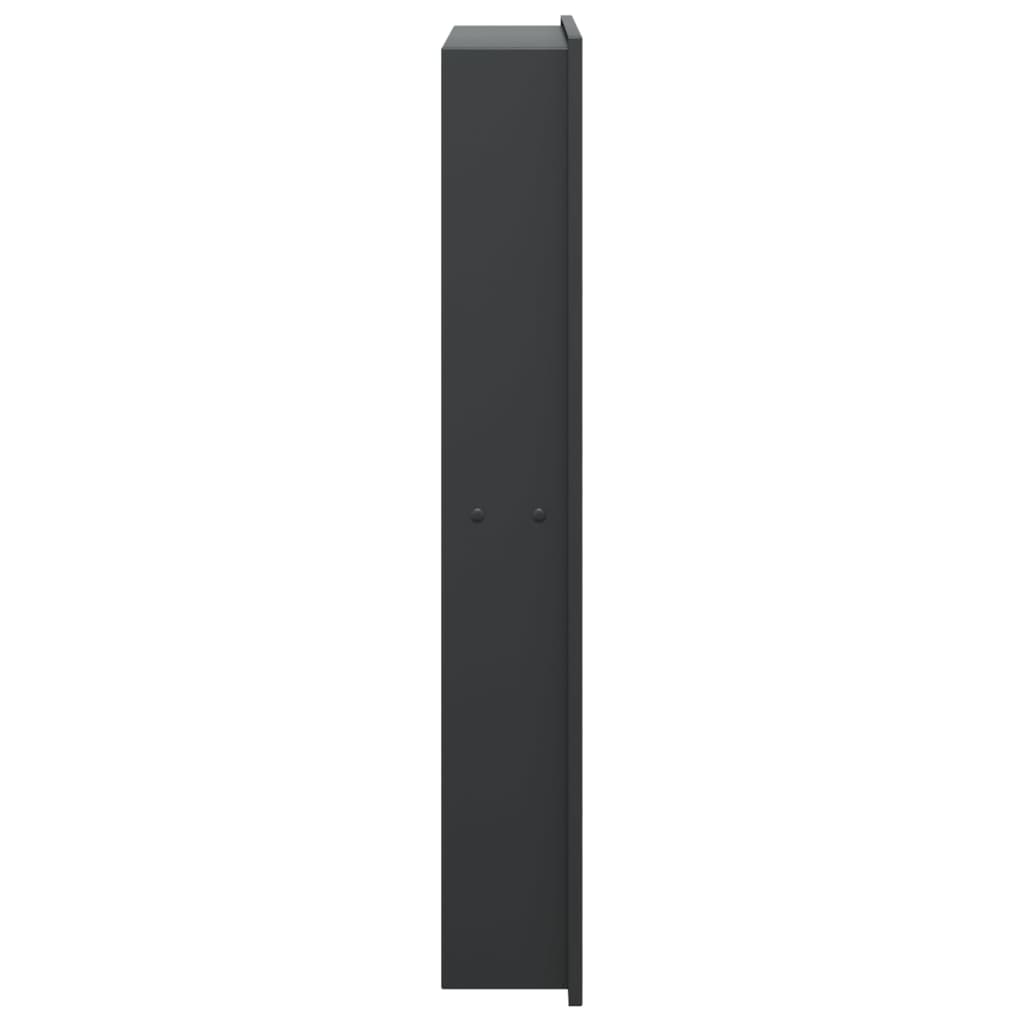 Duschnische Silbern Gebürstet 32x62x9 cm Edelstahl