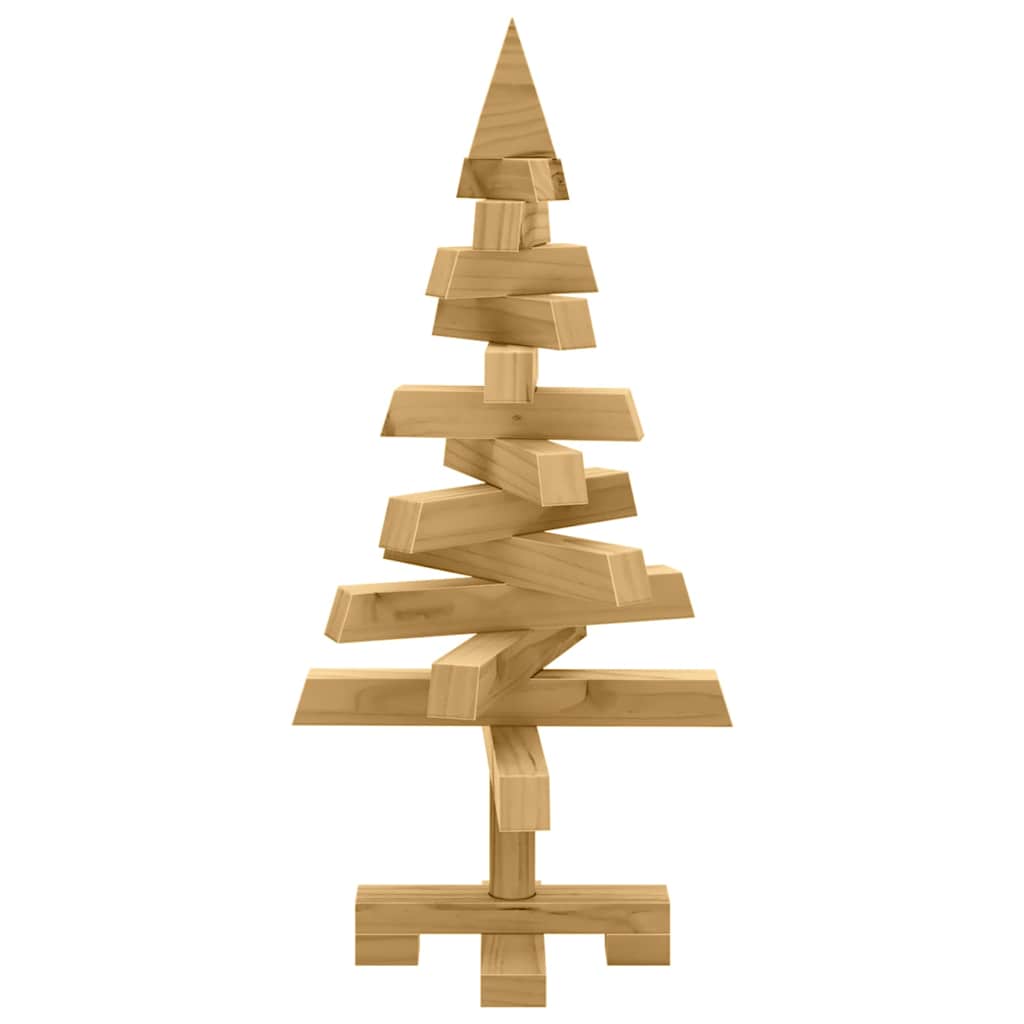 Weihnachtsbäume mit Ständer Natur 60 cm Massivholz Kiefer