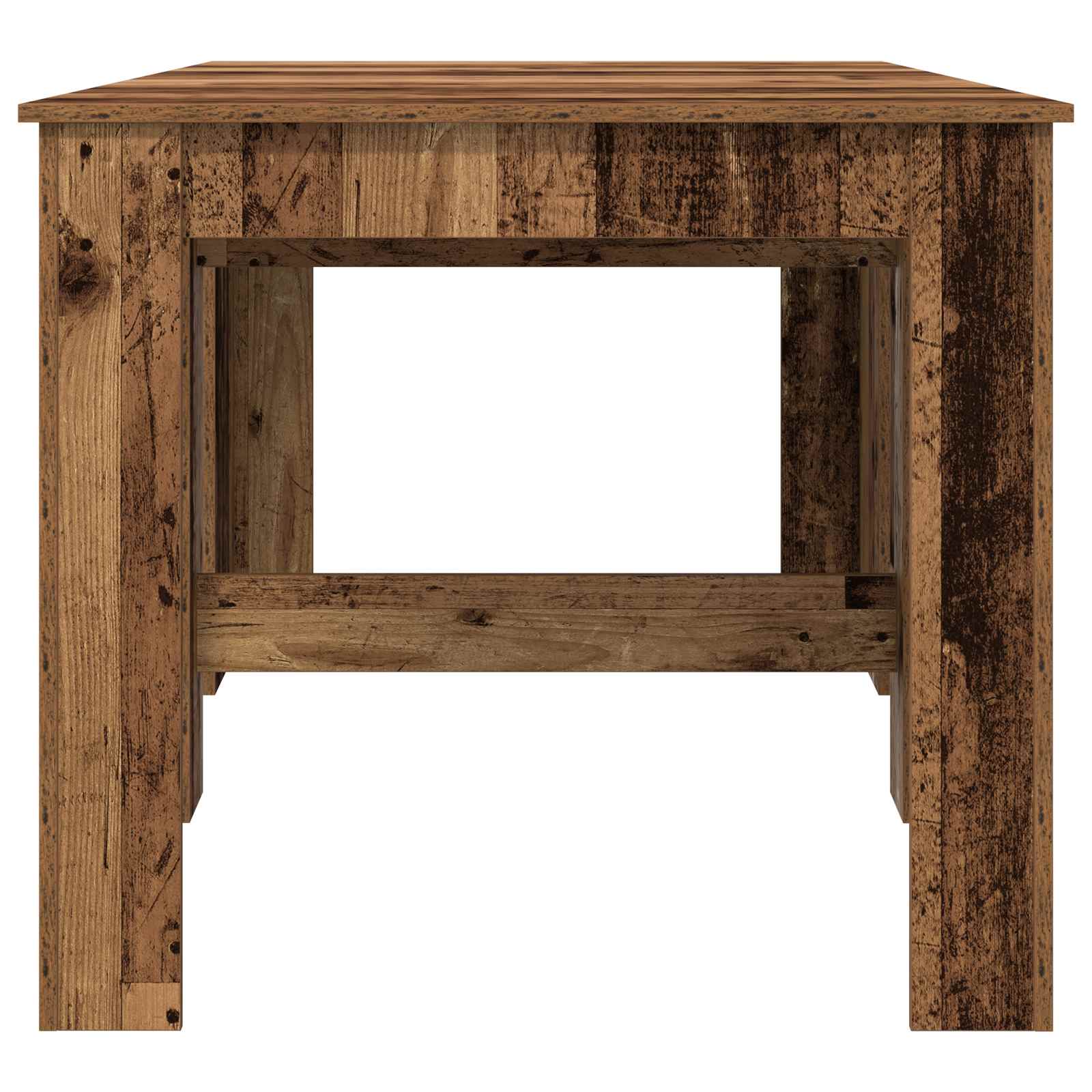Esstisch 180 x 85 x 75 cm Holzwerkstoff Schwarze Eiche