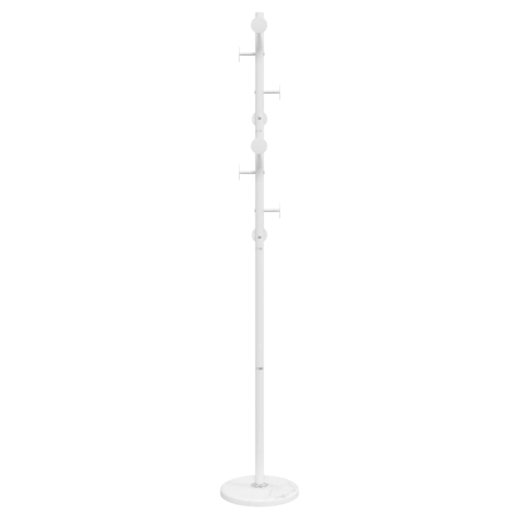 Garderobenständer Schwarz 176 cm Pulverbeschichtetes Eisen