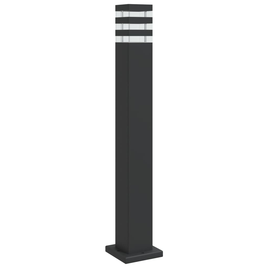 Wegeleuchte Schwarz 50 cm Aluminium