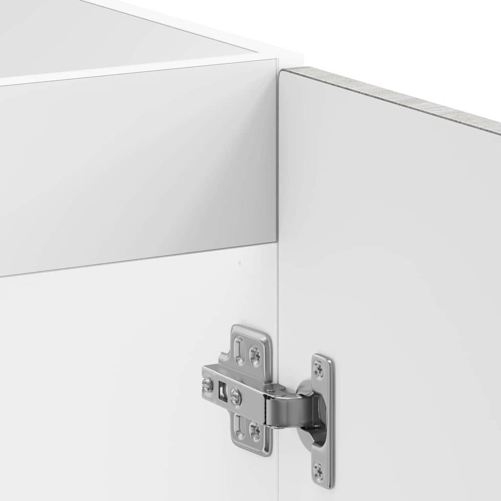 Küchenschrank Kalmar Weiß 80 x 46 x 81.5 cm Holzwerkstoff